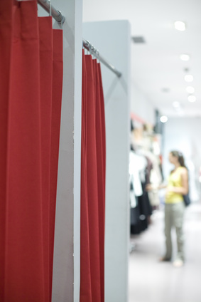 fitting room