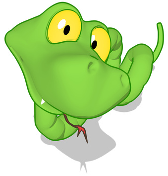 green snake